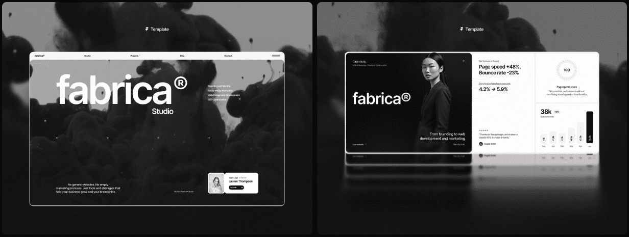 Best Framer creative templates 2026
