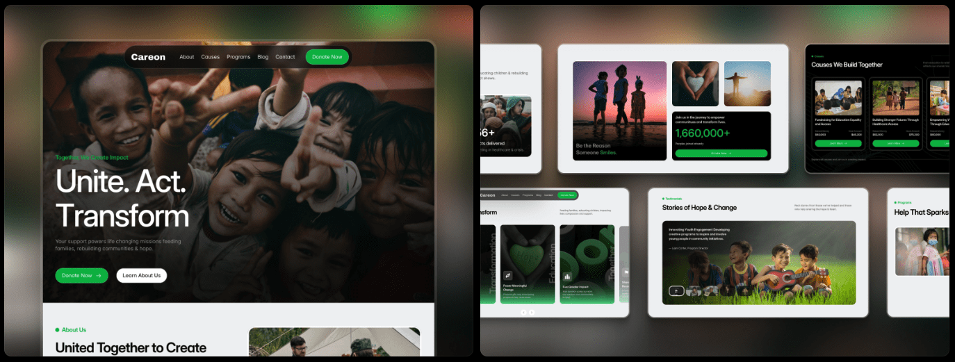 Best Framer nonprofit templates ranked for credibility and cost in 2026