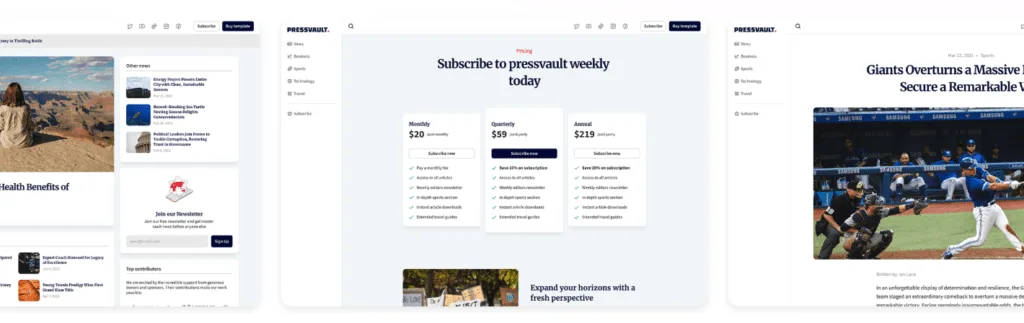 Pressvault
