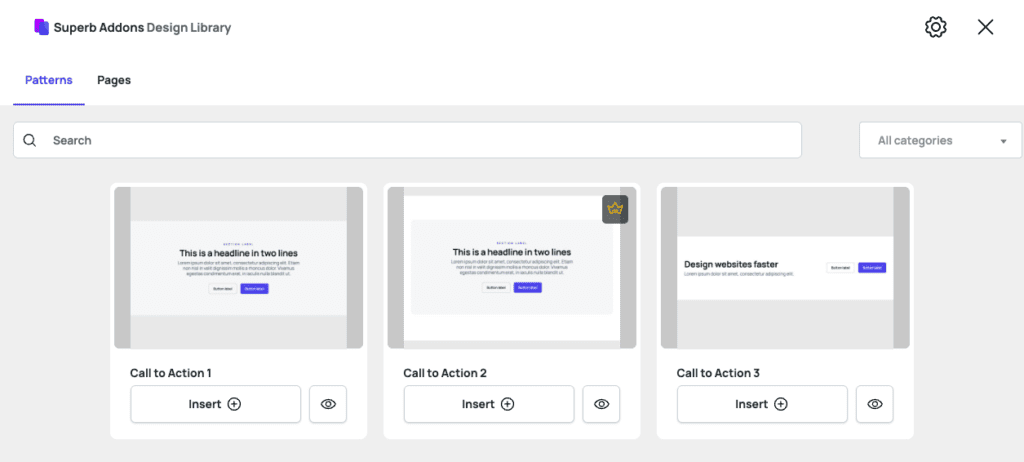 Pattern Library