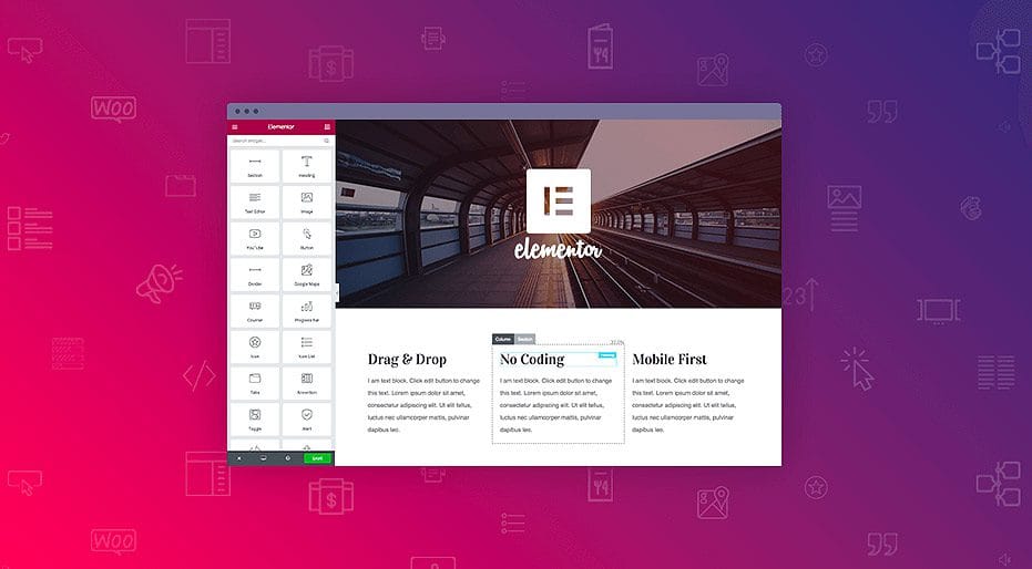 Elementor's original design