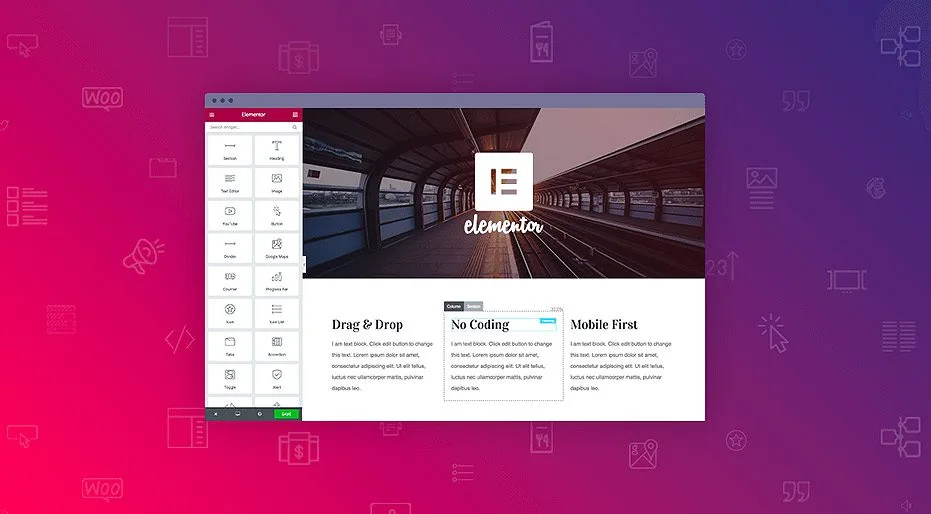Elementor's original design