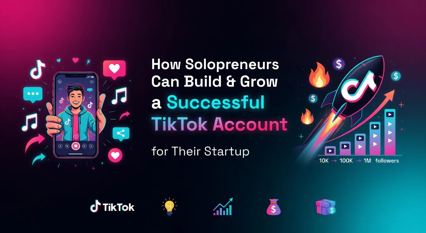 How to Grow a TikTok Account as a Solopreneur